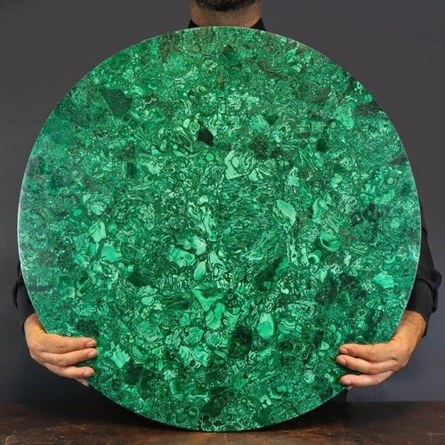 Malachite table - malachite, table,